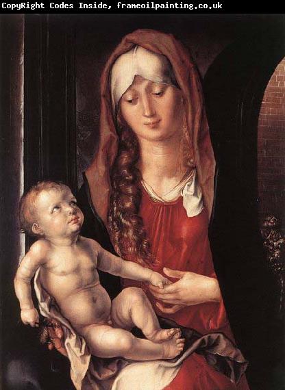 Albrecht Durer Virgin and Child before an Archway